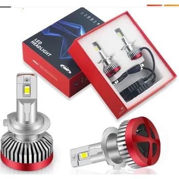 Autožárovka LED H4 12-24V 6250lm set bílá sada TOP