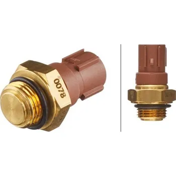 Ventilátor topení a klimatizace Teplotní spínač, větrák chladiče HELLA 6ZT 007 835-091