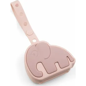 pouzdro na dudlík DONE BY DEER Silikonové pouzdro na dudlík Elphee Růžové