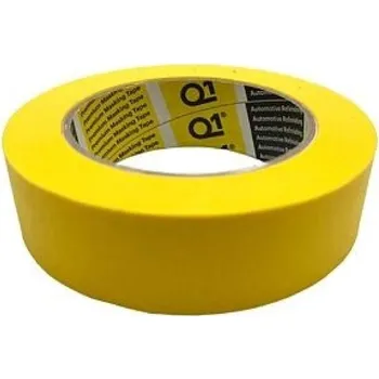 Lepicí páska Q1 maskovací páska premium 24mm x 50m 110°C žlutá