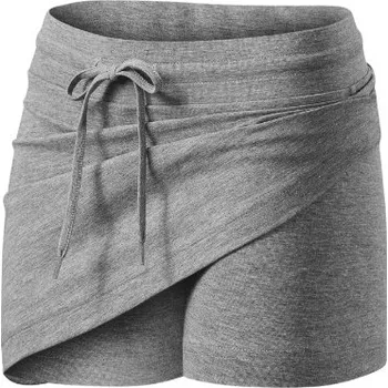 Dámská sukně Two in one sukně dámská tmavě šedý melír L