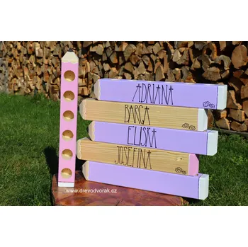 Dekorace do dětského pokoje Pastelkovník MAXI