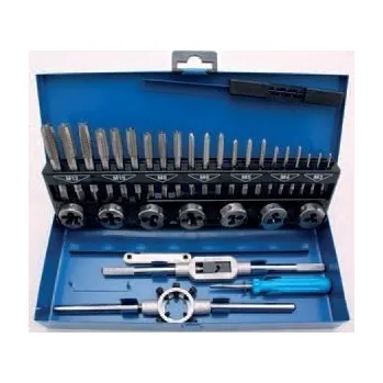 Autodíl Závitníky a očka sada 32 dílů M3-M12 - BGS 1925