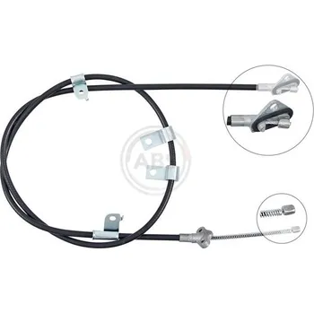 Lanko parkovací brzdy Tažné lanko, parkovací brzda A.B.S. K14096