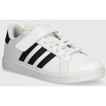 Chlapecká obuv Dětské sneakers boty adidas GRAND COURT 2.0 EL C bílá barva, IH5529 00X, EUR 33.5