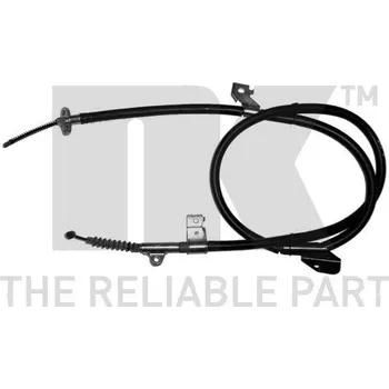 Lanko parkovací brzdy Tažné lanko, parkovací brzda NK 902286