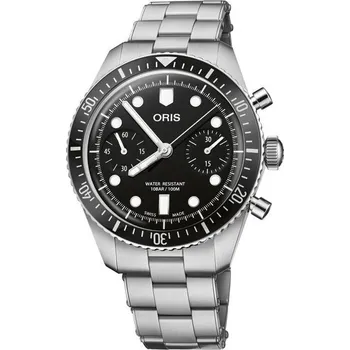 Módní doplněk Oris Divers Sixty‑Five Chronograph 01 771 7791 4054-07 8 20 18 + 5 let záruka a dárek ZDARMA