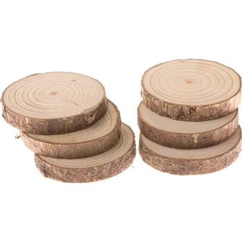 Casa de Engel Přírodní dřevěný plát - sada 6ks 0/48