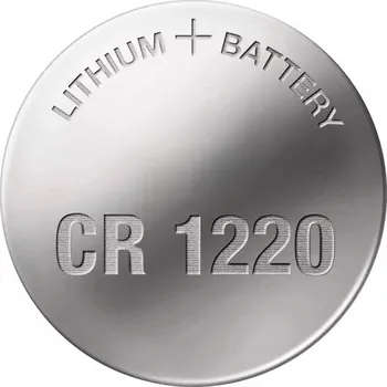 Baterie CR1220, lithiová knoflíková