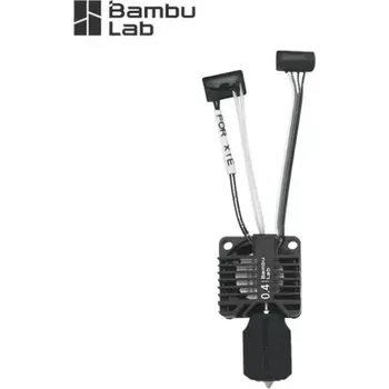 Příslušenství k 3D tiskárně Kompletní sestava hotendu 0,4mm z tvrzené oceli - pro tiskárny X1E