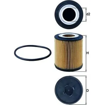 Olejový filtr Olejový filtr KNECHT OX 182D
