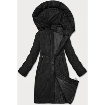 Černá dámská prošívaná bunda pro přechodné období S'West (B8302-1) odstíny černé 46