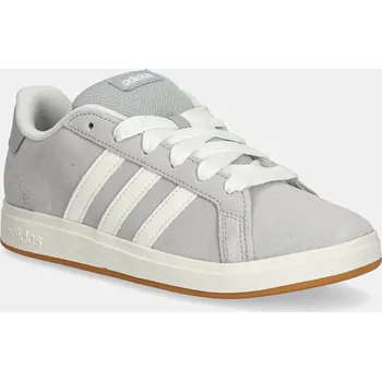 Pánské tenisky Dětské semišové sneakers boty adidas GRAND COURT 00s JH6179 šedá 90X, EUR 38 2/3