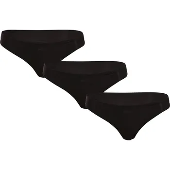 Kalhotky 3PACK dámská tanga BOSS černá (50520431 001) M Možnost vrácení zboží ZDARMA do 120 dnů!