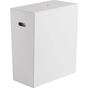 Dávkovač mýdla LUXURY koš na prádlo 49,5x61,8x29cm, bílá