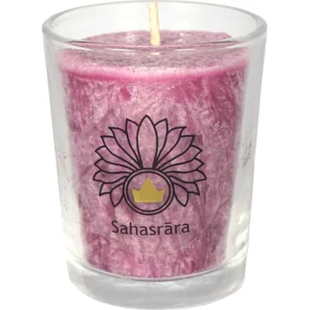 Svíčka Cereus Čakrová svíce Transformace | mini fialová