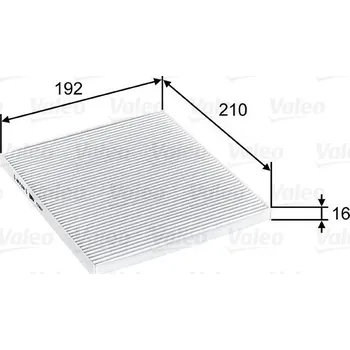 Ventilátor topení a klimatizace Filtr, vzduch v interiéru VALEO 715807