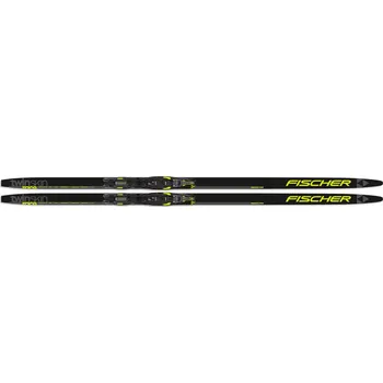 Běžky Běžky Fischer Twin Skin Race Jr + Tour Step-In Jr Velikost: 177 L black/yellow+V black/yellow 22/23