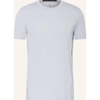 Pánské tričko Adidas Pánské Tričko d4t 3-Stripes, světle šedá, M