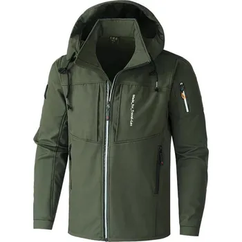 Pánská softshellová bunda Pánská bunda ND336 Barva: Zelená, Velikost: XL