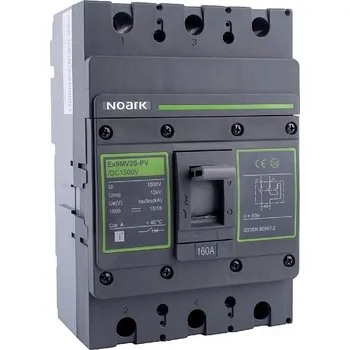 Jistič Noark 110195 Ex9MV2S-PV/DC1500 160 IEC Stejnosměrný kompaktní výkonový jistič (Ex9MV2S-PV/DC1500 160)