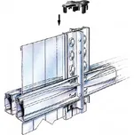 Wexta Krytka/Patka dvojregálu PVC SUPER