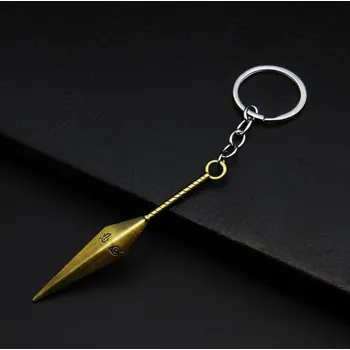 CHZ Kovová klíčenka "GOLDEN NINJA" - Naruto Barva: Naruto Kunai