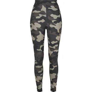 Dámské kalhoty Dámské legíny URBAN CLASSICS TB3424 DARK CAMO M