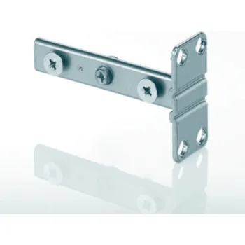 Čelní úhelník 90° stříbrný