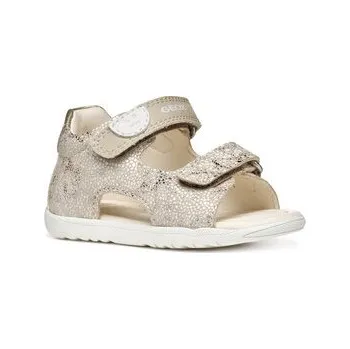 Dámská obuv Sandály Geox B Sandal Macchia B254WA 0MABC C5379 Zlatá 18