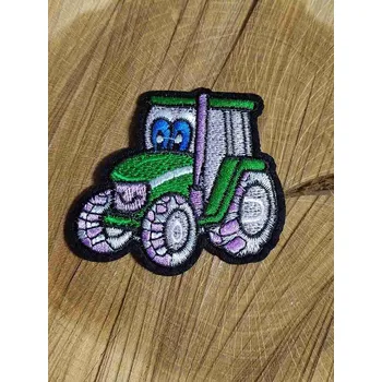 Nášivka Nažehlovačka traktor velký barva zelená