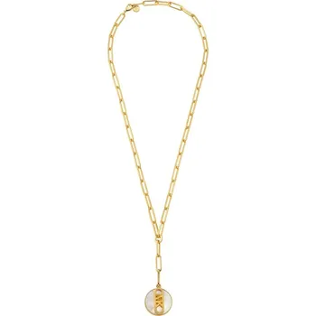 Šperk Michael Kors Masivní pozlacený náhrdelník pro ženy Premium MKJ8413TL710 + 2 měsíce na vrácení zboží