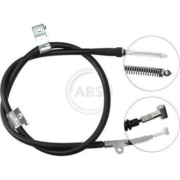 Lanko parkovací brzdy Tažné lanko, parkovací brzda A.B.S. K13748