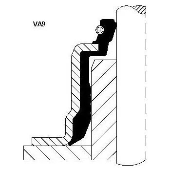 Těsnění motoru Těsnicí kroužek, dřík ventilu CORTECO 19036446