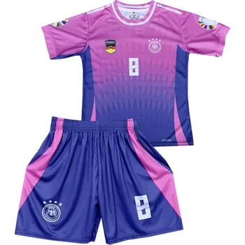 Numberoplus Dětský fotbalový dres Komplet Německo - Euro 2024 Toni Kroos Velikost: 8-let.(vel.122)