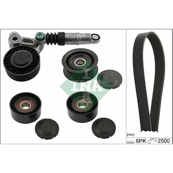 Sada žebrovaných klínových řemenů Schaeffler INA 529 0472 10