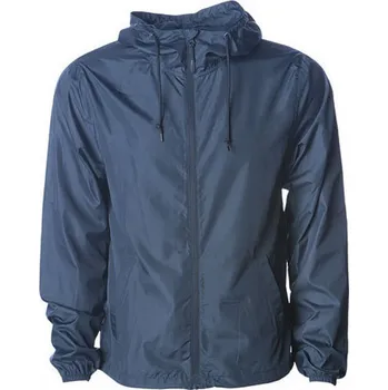 Pánská větrovka Independent Pánská lehká voděodolná větrovka s vysokým límcem Barva: modrá námořní, Velikost: XS NP700