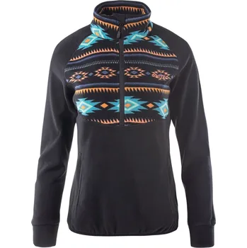 Dámská mikina Dámská Fleecová mikina HI-TEC LADY ARENIS M000201288 – Černá XS