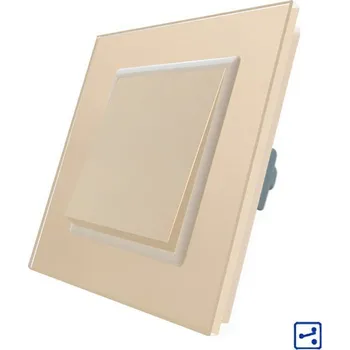 vypínač WELAIK vypínač mechanický jednoduchý č.6 A712L - ivory creme SET