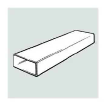 Příslušenství pro digestoř DOMUS systém 100 ploché potrubí 120x60mm (1m)