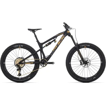 Horské kolo Kolo Rock Machine Blizzard LTD-27 17" (M) black/Öhlins gold/dark grey