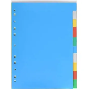 Plastové registrační záložky Karton P+P A4 1 ks