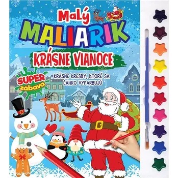 omalovánky Malý maliarik Krásne Vianoce Kniha