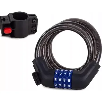 Zámek na kolo ZÁMEK NA KOLO, MOTORKU, MOTO, SKUTR - KODOVÝ 14074