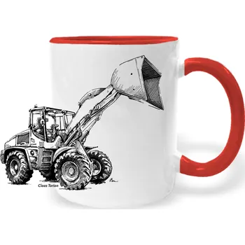 Hrnek - Claas Torion Barva: Červená