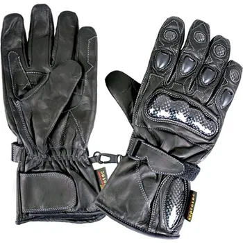 Moto rukavice Motocyklové rukavice ROLEFF Hannover, černé - L