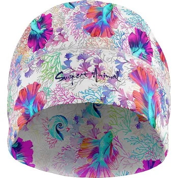 Čepice Funkční sportovní čepice CORAL bílá - Fialová / ONE SIZE