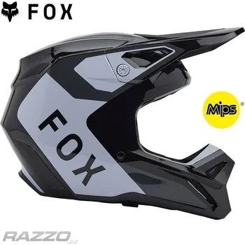 Auto-moto Dětská helma na motokros FOX V1 Youth Lean Helmet Black 2025 KM