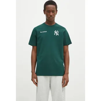 Bavlněné tričko Sporty & Rich Champions zelená barva, s potiskem, TO043505300GR10, S, 79X