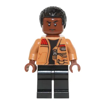 Hračka LEGO® Star Wars - Finn - Medium Nougat Jacket, Black Legs